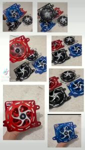 Paketan Cover Radiator Set Spinner Cover Kipas Spiner Untuk Motor Vario 125 & PCX 150