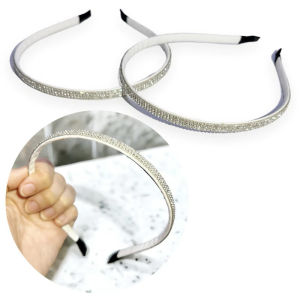 Bando Blink Blink Quinna Crystal Zircon Rhinestones Headband Bando Kristal Batu Hairband