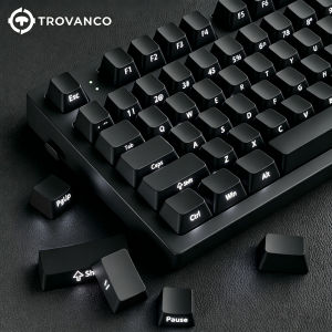 Gradient Keycaps Side Printed PBT Double Shot OEM Profile for MX Switches Gaming Keyboard 130 key caps