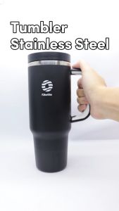 FJbottle - Tumbler Terisolasi Stainless Steel 304,Botol Air Terisolasi 1184ML,Botol Minum tumbler dengan Tutup dan Sedotan Double Insulated Vaccum Dingin tahan