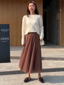 720 Chân Váy Lưới Xòe Rộng Chân Váy Xếp Ly Nữ Cạp Cao Cho Nữ   Váy Dài Xòe Rộng A Váy Múa Chữ