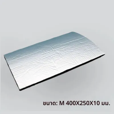 แผ่นซับเสียงรถยนต์ ขนาด 200x50 ซม. หนา 5/10 มม. ป้องกันเสียงรบกวน ฉนวนกันความร้อน โฟมเซลล์ปิด อุปกรณ์เสริมรถยนต์