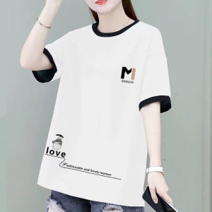 HUAXUNRAN | Loose Fit Ageless Slimming T-Shirt for Women