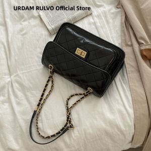 URCDN RDALVO | Chain Quilted Small Bag Versatile Shoulder Crossbody