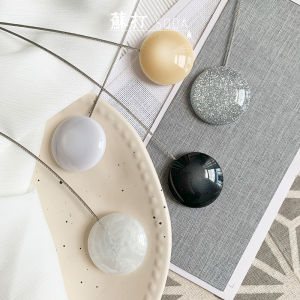 Soda Soft Decoration Magnetic Curtain Tie Buckle Style Luxury High End Mesh Curtain Magnet Buckle Strap Binding Belt