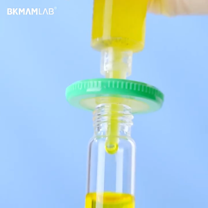 100PCS Syringe Filter Plastic Nylon Filter Membrane 13mm 0.22 Micron Disposable Lab Supplies