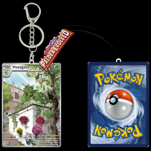 Bandai | Ptcg Card Pendant Tyranitar Maushold Paldea Evolved Magikarp Acrylic Keychain Backpack Accessory Kawaii Diy Decor Birthday Gift