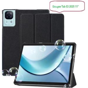 Case for Doogee Tab E3 2025 11 inch Tablet Case Folding Stand Protective Cover with Pencil Holder and Wrist Strap
