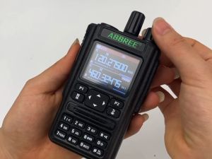 [Manila in stock] ABBREE AR-869 GPS  Type-C Bluetooth Program Walkie Talkie Air Band Transceiver 136-520Mhz All Band Wireless Copy Frequency Two Way Radio