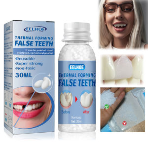 EELHOE Resin False Teeth Solid Gums Modification of Temporary Filling Materials Restorative Dentistry Oral Hygiene Denture Care