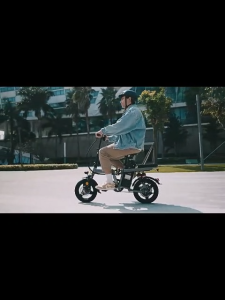AENXRD Electric bicycle Foldable Light Electric Bicycle 2 Wheels Folding e-bike For Adult Removable lithium battery 48V