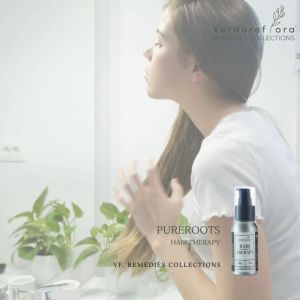 PUREROOTS Hair Therapy Verdure Flora (Hair oil anti-frizzy damagd hair/splited end hair glowing)