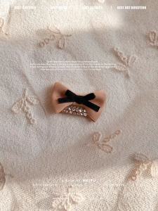 Handmade Pet Hair Clips Headwear Decorative BB Clips for Maltese Yorkie Chihuahua Bichon Universal Pet Accessories