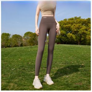 miiow | Ice Silk Shark Fitness Pants Womens Summer Thin High Waist Yoga Bottoming Tummy Control Butt Lifting Long Leggings