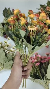 COD BUNGA ASTER LAMBAI CABANG 5 ARTIFICIAL - BUNGA HIASAN RUMAH KAMAR & DEKORASI PELAMINAN - IMPORT