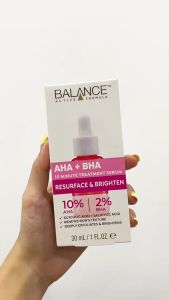 Serum Balance Active Formula AHA 10% + BHA 2% Giúp Tẩy Da Chết Cho Da Mịn Màng 30ml [Chính Hãng]