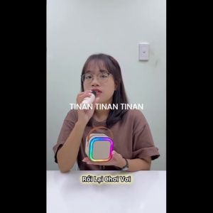 ( HOT TREND ) Loa Blueooth Karaoke Mini K12 Thiết Kế Nhỏ Nhắn Âm Thanh Cực Hay - LÀM ĐỒ CHƠI QUÀ TẶNG CHO BÉ