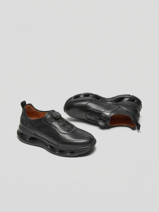 Breathable Lightweight Slip-on Chunky Sole Men Shoes