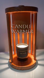 🇸🇬 [SG Seller  & Local Stock ] Japanese Inspired candle warmer design with 3 timer option [2hr  4hr  8hr]  [MCW006]