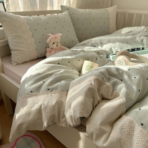 Eco-friendly French Style Double Gauze Bedding Set