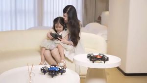 DWI 812 Pro 4K HD Camera drone Brushless motor pfv 2.4G wifi Remote control 360 Protection Intelligent stable hover Take photos and record videos Quadcopter