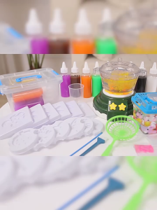 Đồ Chơi Bộ Lẩu Tạo Hình 3D Dưới Nước DIY Nhiều Khuôn Màu An Toàn Phát Triển Sáng Tạo Cho Bé