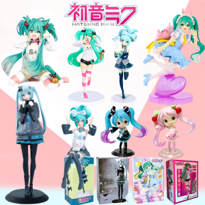 Bandai | The Hatsune Miku of the Closed Window World Theater Version World Plan Collapsed World Hatsune Miku PVC Figure Model Toys Gift