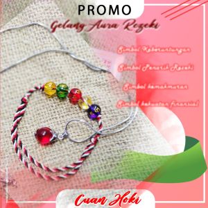 Cuan Hoki Gelang Aura Tridatu MPH Original Khas Bali Gelang kebudayaan mantra tibet Bisa COD