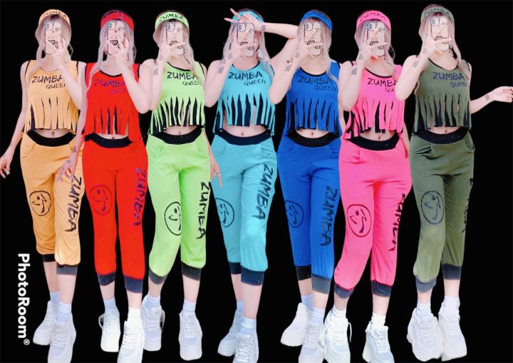 Neon shop zumba outfit