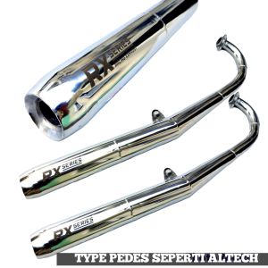 Knalpot Yamaha RX king rx srx k yt115 standar racing RX series suara pedes mantap