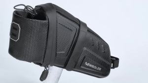 NEWBOLER Waterproof Bicycle Saddle Bag MTB Road Bike Seat Bag With Kettle Rack Bicycle Tool Holder Bag  Bicycle Accessories