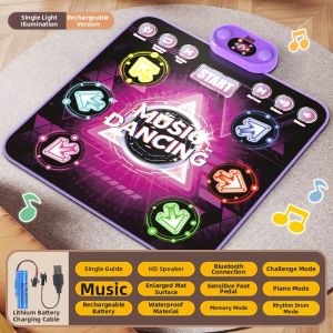 SHENMISHAONIAN | Wireless Dancing Mat Music Game Machine for Girls Home Use