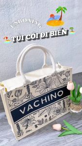 Túi cói du lịch túi đi biển VACHINO - TX038. Bảo hành 12 tháng chống nước đổi trả miễn phí trong 7 ngày.