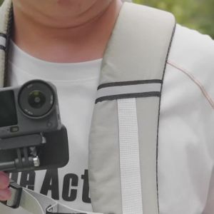Giá Đỡ Kẹp Ba Lô Từ Tính Đa Năng Cho Insta360 X6 X5 GoPro DJI OSMO Action - 360 ° Kẹp Camera Xoay