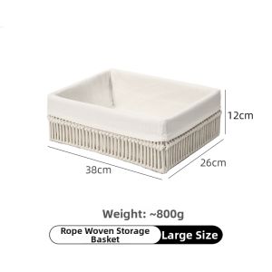 YSINGHOME | Washable Cloth Lined Organizer Box