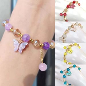 🔥Student Bracelet Sun Flower Crystal Bracelet Small Daisies Female Finished Jewelry Friend Jewelry LovelylifeFu👍