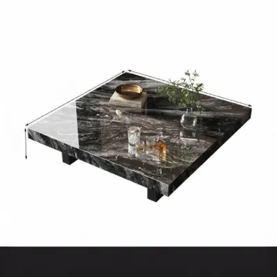 SHANNAIER | Italian Luxury Porcelain Rectangular Coffee Table