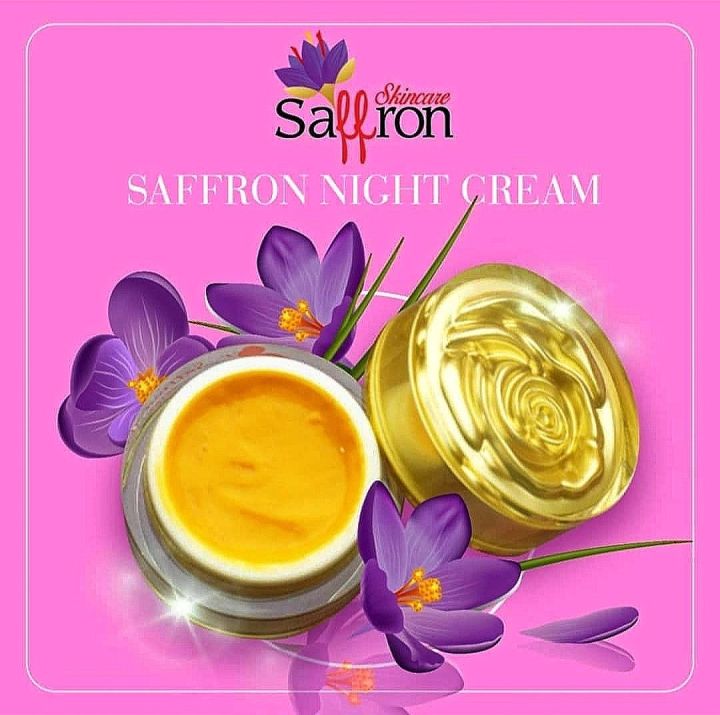 Saffron deals face cream