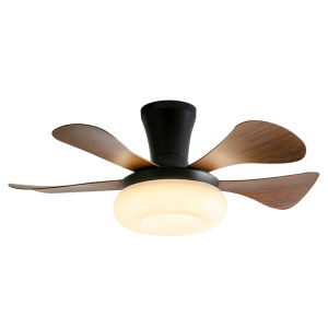 FANCY LAMP CLUB | Đèn Quạt Trần Phòng Ăn Gỗ Óc Chó Vintage Chăm Sóc Mắt