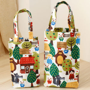 New Store Special! Portable Oxford Cloth Water Cup Holder Small Bag Waterproof New Shop Promotional Handy Cup Cover Gift