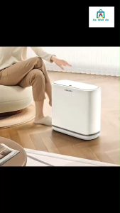 As Well As ถังขยะ ถังขยะแบบมีฝาแบบกดปิด-เปิด เปลี่ยนถุงขยะสะดวกและง่าย