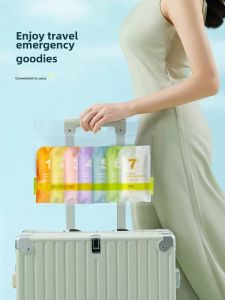 Portable Travel Fantastic Bag Essential Short-Term Travel Product Disposable Raincoat Small Items for Going out in Thailand