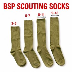 BSP Socks 3-5 5-7 8-11 9-13 Kids School Knee High Scouting & School Uniforms