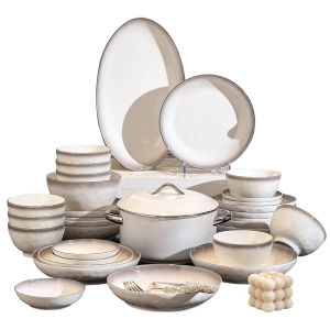 QIANZAO | Luxury Ceramic Tableware Set