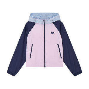 URLAZH | UPF50+ Retro Style Contrast Raglan Sleeve Sun Protection Jacket