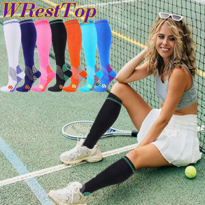 20-30mmHg Compression Stockings for Women & Men Wide Calf Circulation Comfort Stockings Ideal for Pregnancy And Nursing