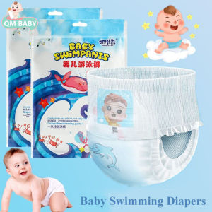 M-2XL Baby Swimming Diapers Waterproof Baby Swim Diapers Pull Up Pants Diapers for Newborn Swim