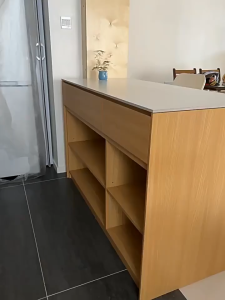 Ready Stock Multifunctional Kitchen Bar Island Table Sideboard Buffet Cabinet with Drawers Large Capacity Home Kitchen Storage Furniture
