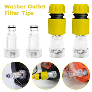 Machine Water Filter Plastic High-pressure Adapter for Washer Connector Filter Connection Fitting