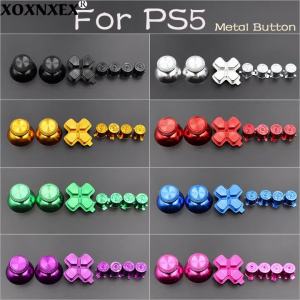 Bộ Thay Thế Nút D-pad & ABXY Bằng Kim Loại Nhôm Cho Bộ Điều Khiển PS5 DualSense Có Cần Điều Khiển Tương Tự - Phụ Kiện Bộ Điều Khiển Chơi Game